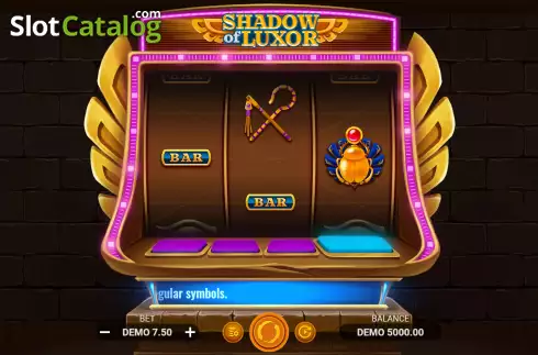Скрин2. Shadow of Luxor слот