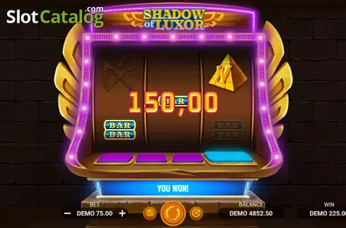 Скрин3. Shadow of Luxor слот