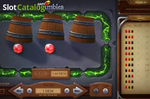 Скрин3. Thimbles (Evoplay) слот