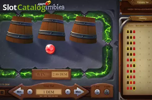 Скрин5. Thimbles (Evoplay) слот