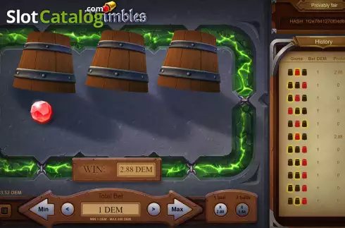 Скрин6. Thimbles (Evoplay) слот