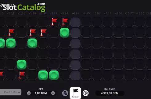 Скрин3. Mine Field слот