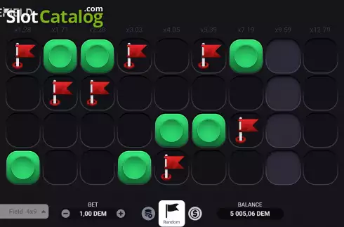 Скрин8. Mine Field слот