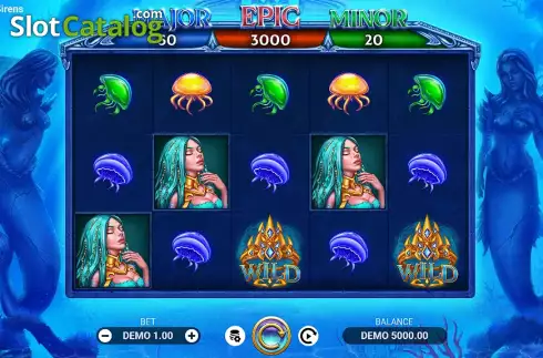 Скрин3. Gold of Sirens слот