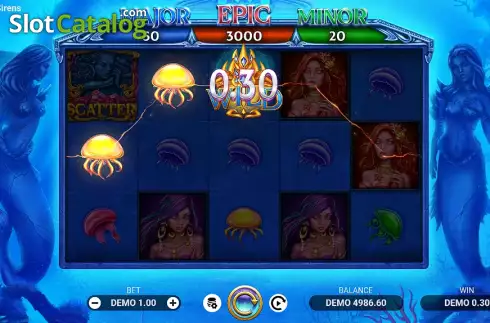 Скрин4. Gold of Sirens слот