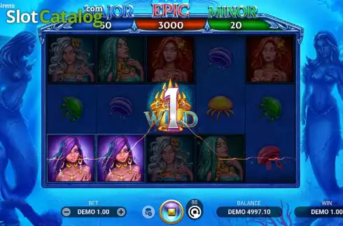 Скрин5. Gold of Sirens слот