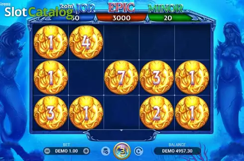 Скрин9. Gold of Sirens слот