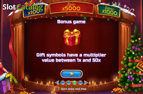 Скрин2. Christmas Reach слот