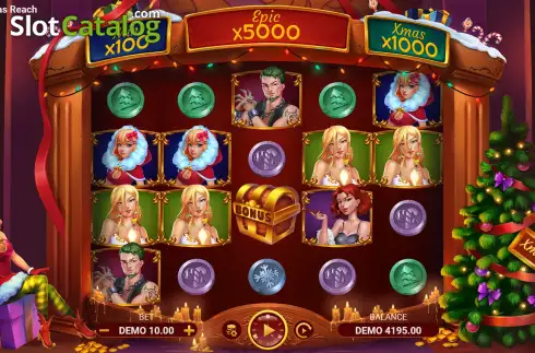 Скрин3. Christmas Reach слот