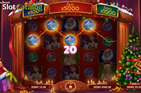 Скрин4. Christmas Reach слот
