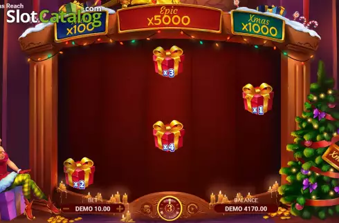 Скрин6. Christmas Reach слот
