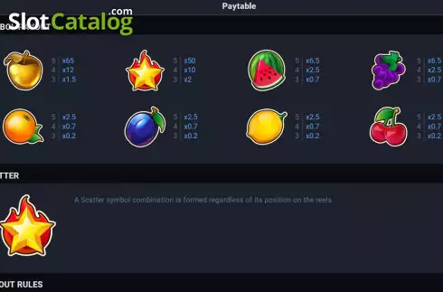 Скрин7. Fruit Super Nova 80 слот