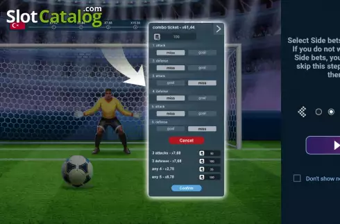 Скрин2. Penalty Series слот