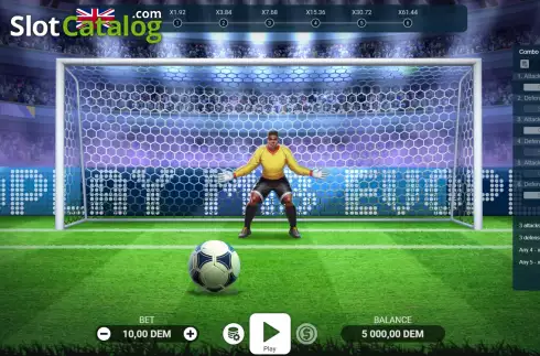 Скрин7. Penalty Series слот