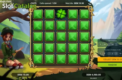 Скрин4. Patrick's Magic Field слот
