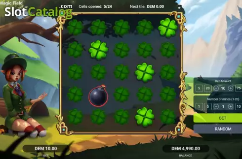Скрин6. Patrick's Magic Field слот
