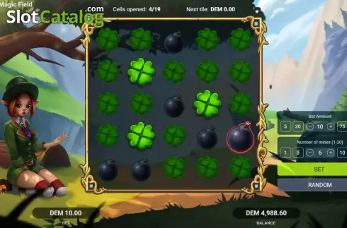 Скрин7. Patrick's Magic Field слот