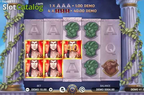 Скрин5. Temple of Thunder слот