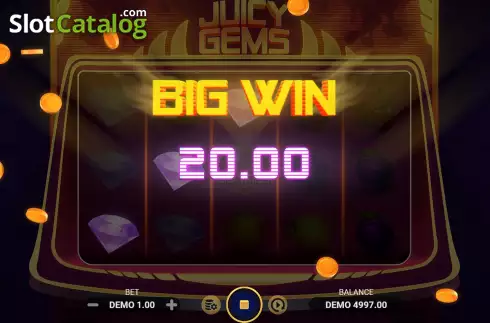 Скрин5. Juicy Gems слот