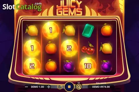 Скрин6. Juicy Gems слот