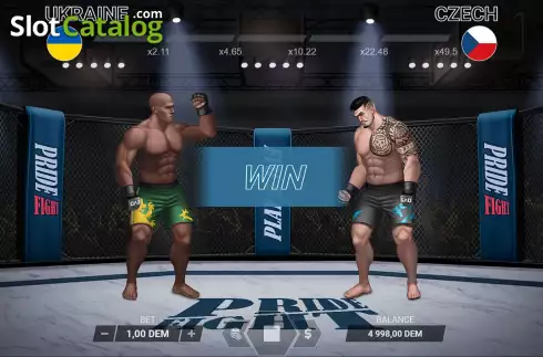Скрин5. Pride Fight слот
