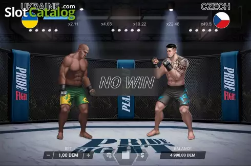 Скрин6. Pride Fight слот