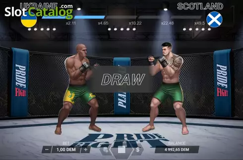 Скрин8. Pride Fight слот