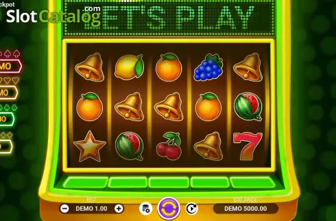 Скрин2. Burning Aces Jackpot слот