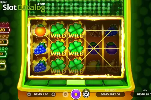Скрин7. Burning Aces Jackpot слот