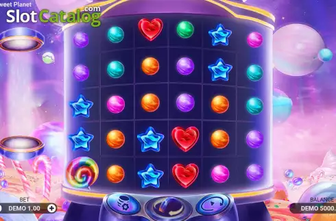 Скрин3. Candy Dreams Sweet Planet слот