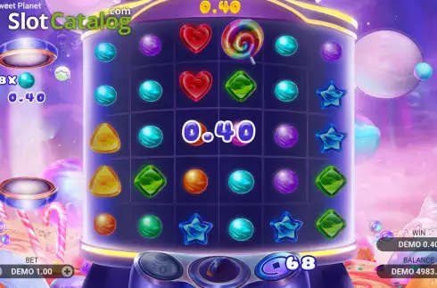 Скрин4. Candy Dreams Sweet Planet слот