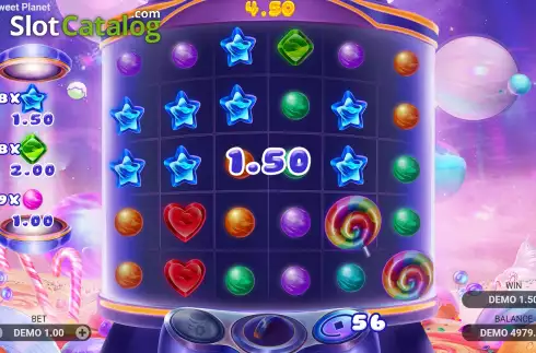 Скрин6. Candy Dreams Sweet Planet слот