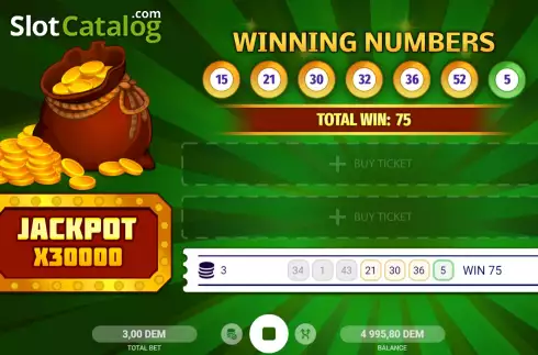 Скрин5. Lottery Ticket слот