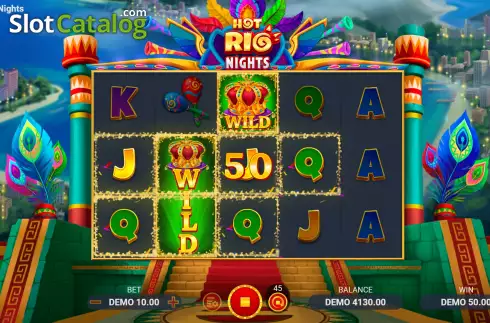Скрин5. Hot Rio Nights слот