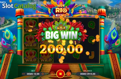Скрин7. Hot Rio Nights слот