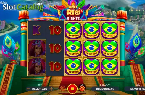 Скрин8. Hot Rio Nights слот