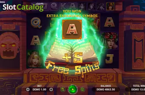 Скрин9. Book of the Priestess слот