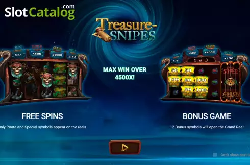 Скрин2. Treasure Snipes (Evoplay) слот