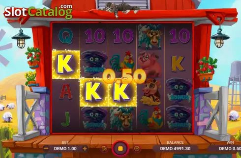 Скрин4. Wonder Farm слот