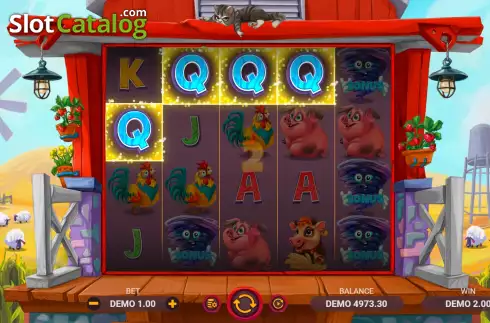 Скрин5. Wonder Farm слот