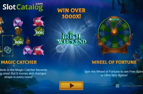 Скрин2. Irish Weekend слот