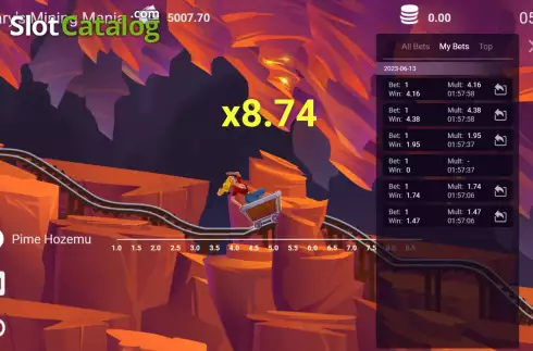 Скрин9. Mary's Mining Mania слот