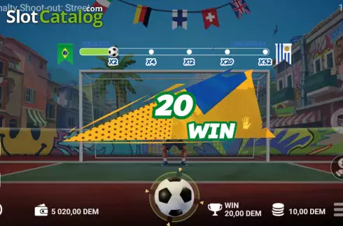 Скрин3. Penalty Shoot-Out: Street слот