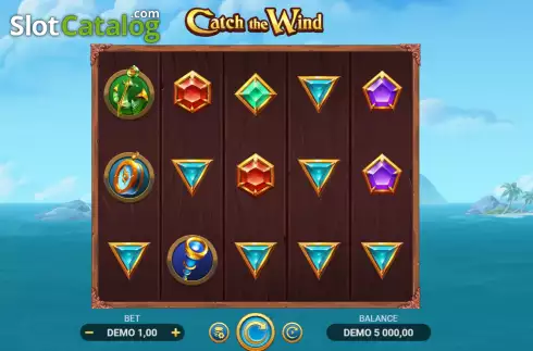 Скрин2. Catch The Wind слот