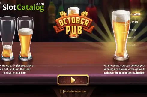 Скрин2. October Pub слот
