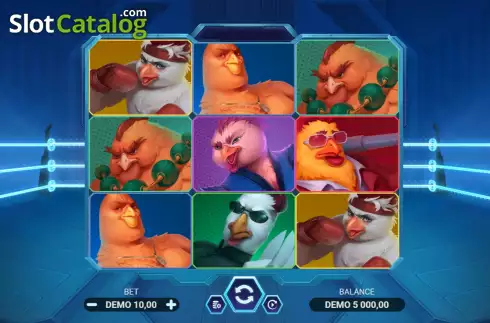Скрин2. Battle Roosters слот