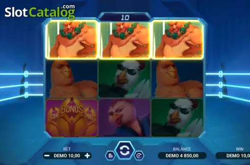 Скрин3. Battle Roosters слот