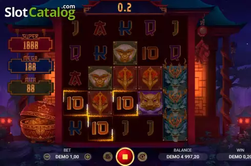 Скрин3. Legacy of the Sages слот