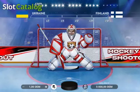 Скрин2. Hockey Shootout (Evoplay) слот