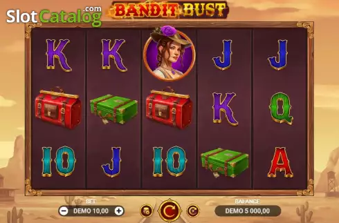 Скрин2. Bandit Bust слот